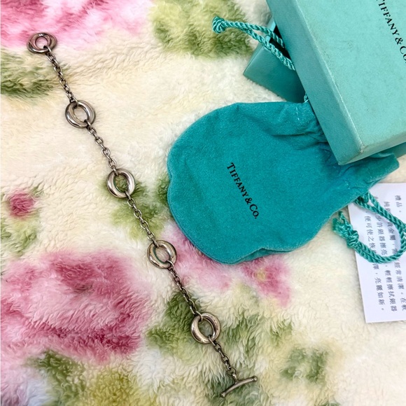 Rare Tiffany & Co. Silver O Toggle Bracelet - Picture 3 of 4